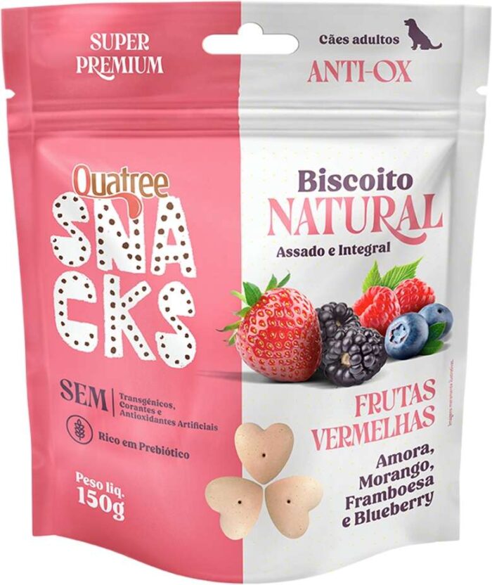 Biscoito Natural Frutas Vermelhas 150g
