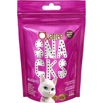 Quatree Nuggets Gatos Frango 60g