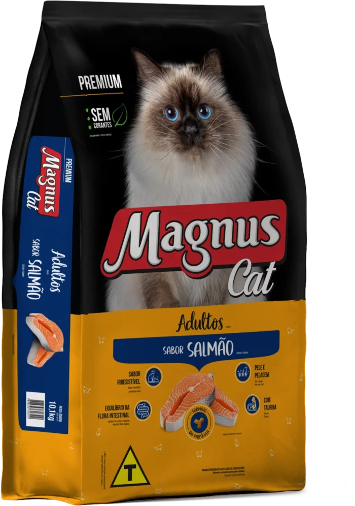 Magnus Cat Premium Gatos Adultos Salmão 20 kg