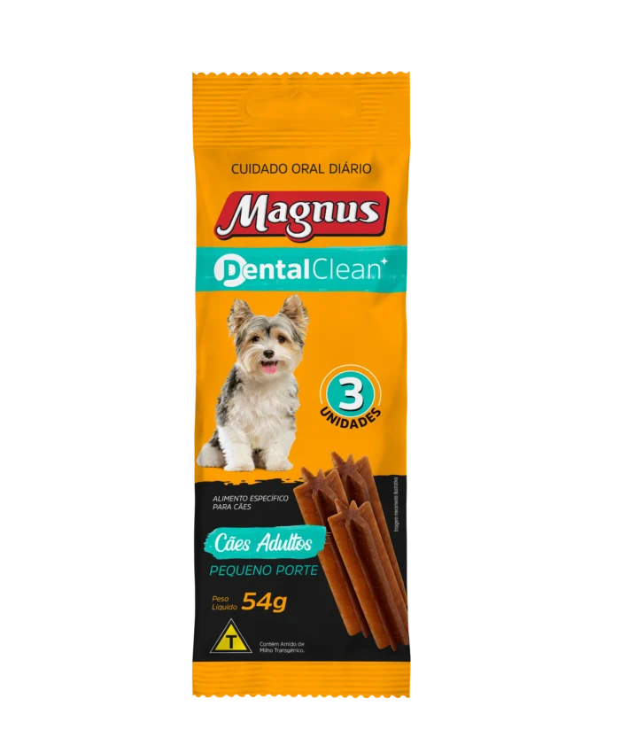 Magnus Dental Clean Cães Adultos Pequeno Porte 54g