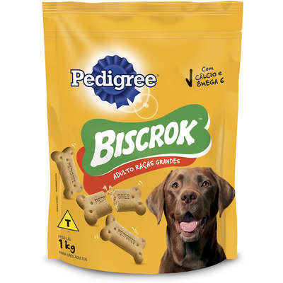 Pedigree Biscrock Adultos Raças Grandes 1kg