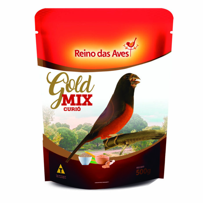 Curió Gold Mix Reino das Aves 500g