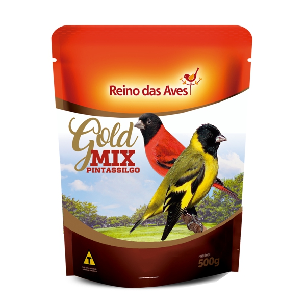 Pintassilgo Gold Mix Reino das Aves 500g