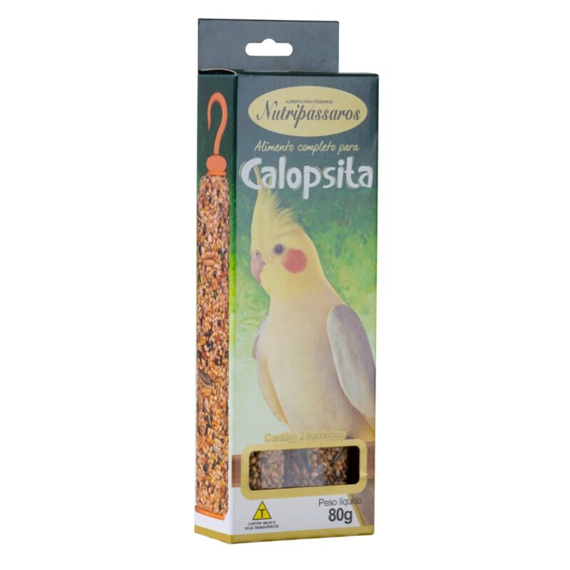 Calopsita Nutripássaros Barrinha 2 Und 80g