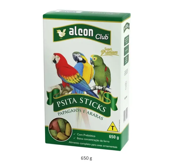 Psita Sticks Papagaios e Araras 650 g
