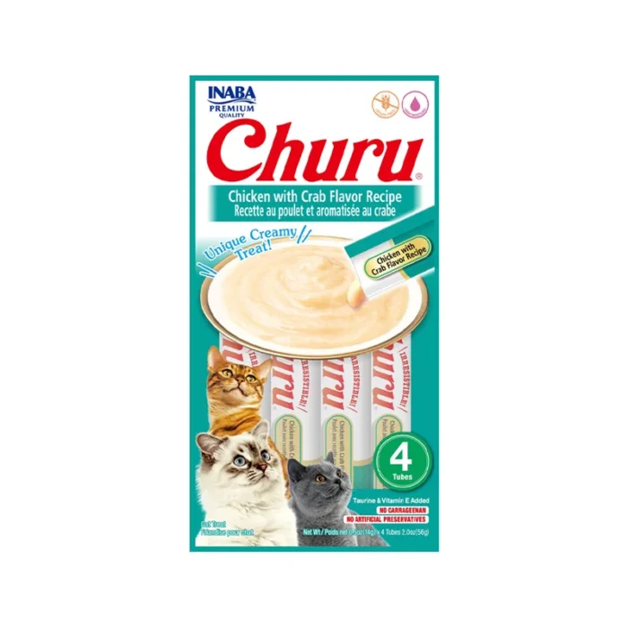 PETISCO CHURU SABOR FRANGO CARANGUEIJO 56g