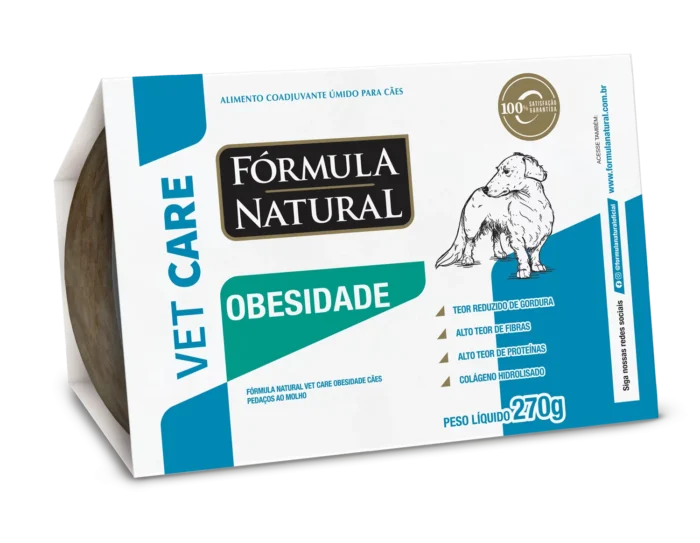 Fórmula Natural Vet Care Obesidade Cães Úmido 270g