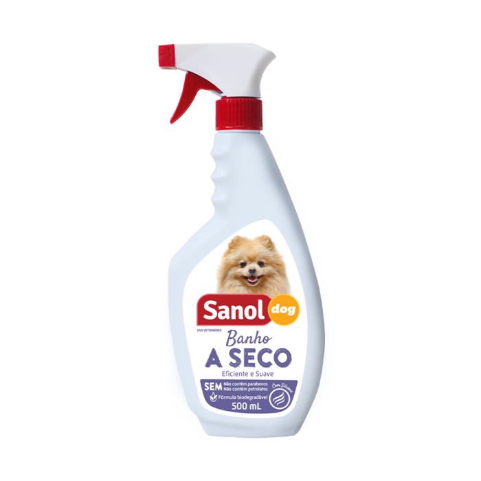 BANHO A SECO GATILHO SANOL DOG 500ML