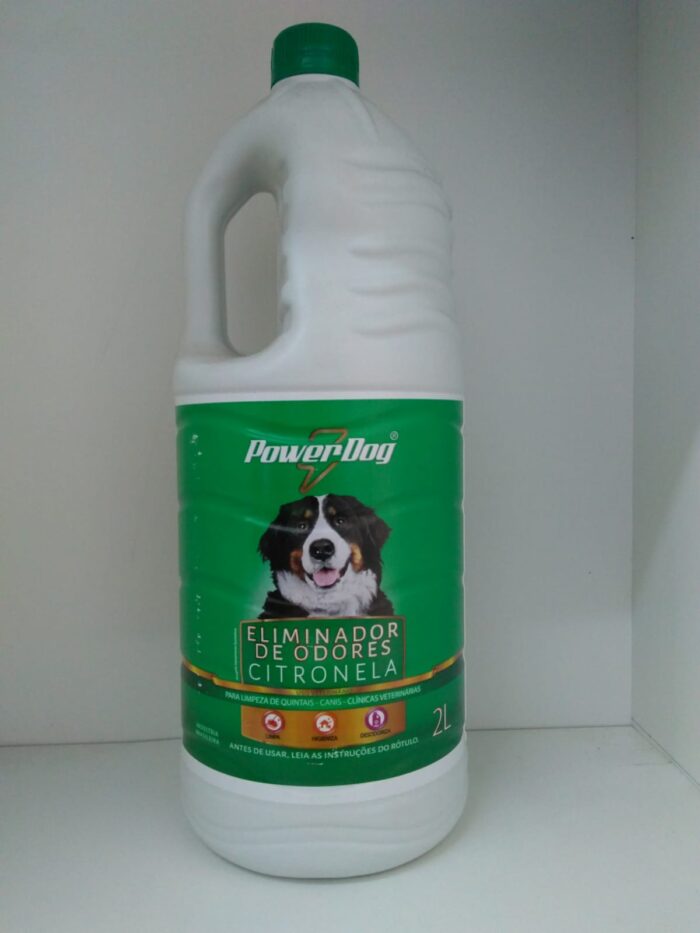 ELIMINADOR DE ODORES POWERDOG CITRONELA 2 LTS