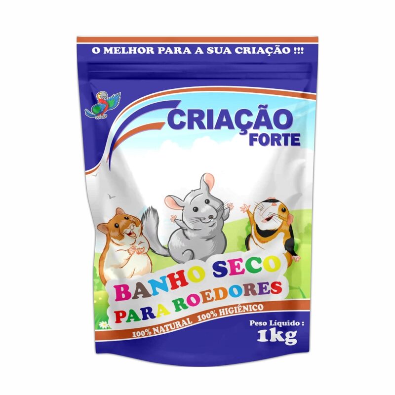 BANHO SECO PARA ROEDORES 1KG
