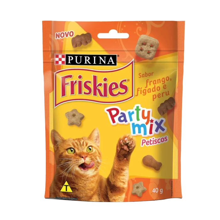 FRISKIES PETISCO PARA GATO DE FRANGO FÍGADO E PERU 40g