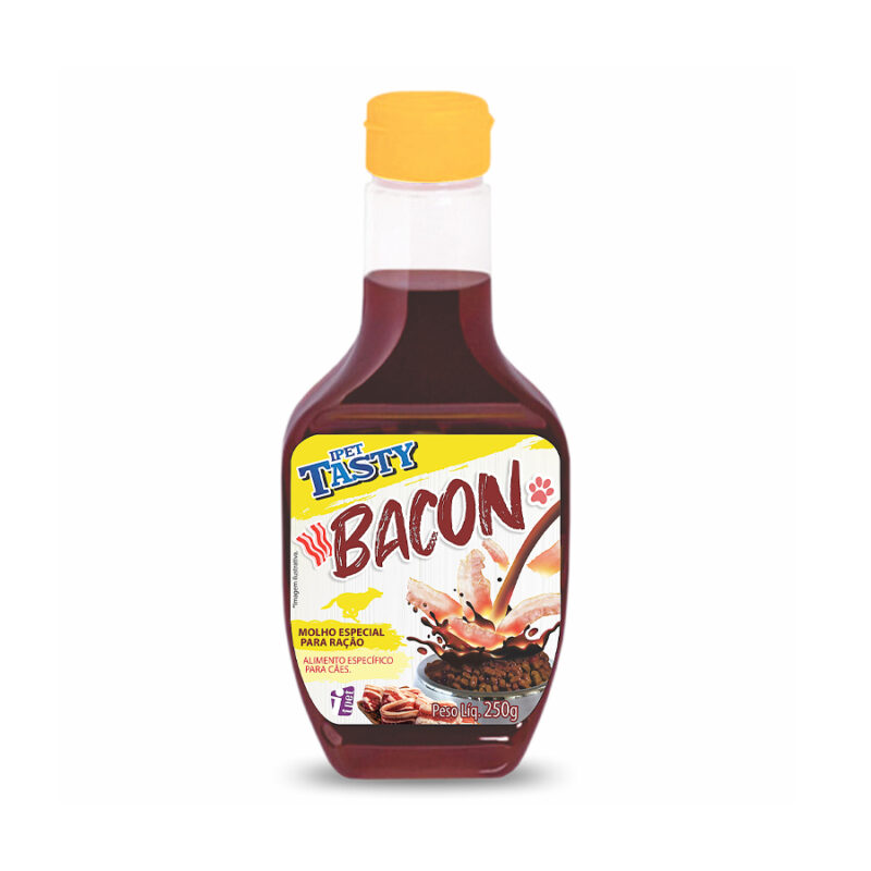 MOLHO PARA RAÇÃO IPET TASTY SABOR BACON PARA CÃES 250G