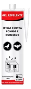 GEL REPELENTE CONTRA POMBOS E MORCEGOS ROGAMA 265G