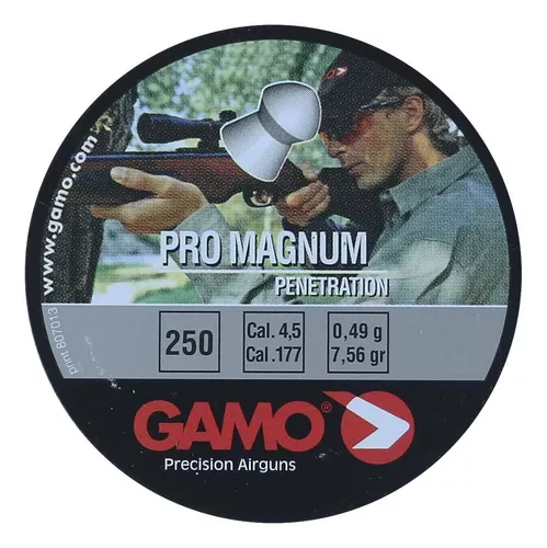 Chumbinho Gamo Pro-Magnum 4.5 – 250 Peças