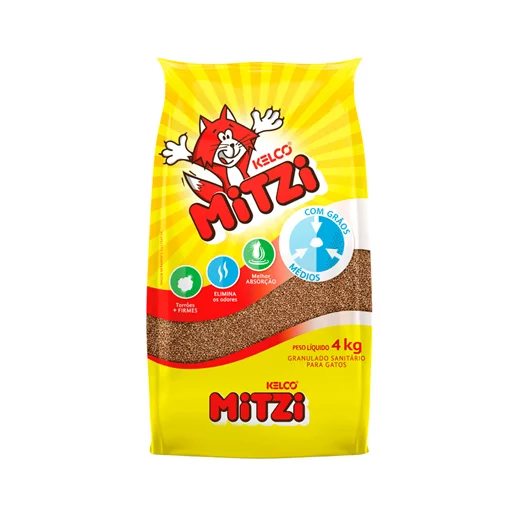 Mitizi Granulado Higiênico Para Gatos 4kg