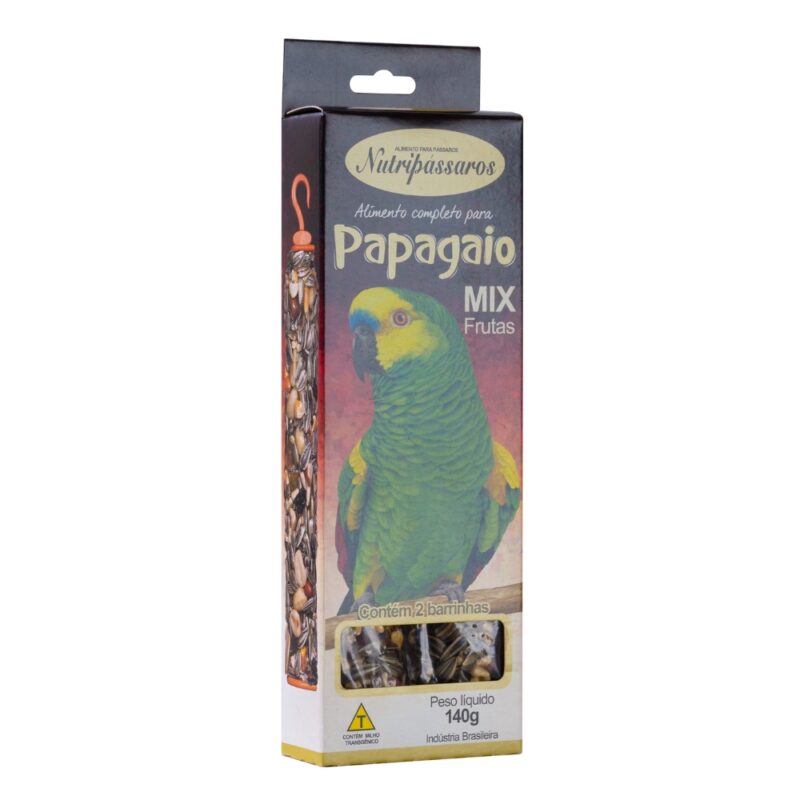 Alimento Completo Para Papagaio Mix Frutas 140g