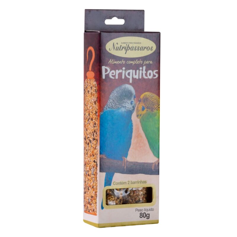 Alimento Completo Para Periquitos Nutripássaros 80g