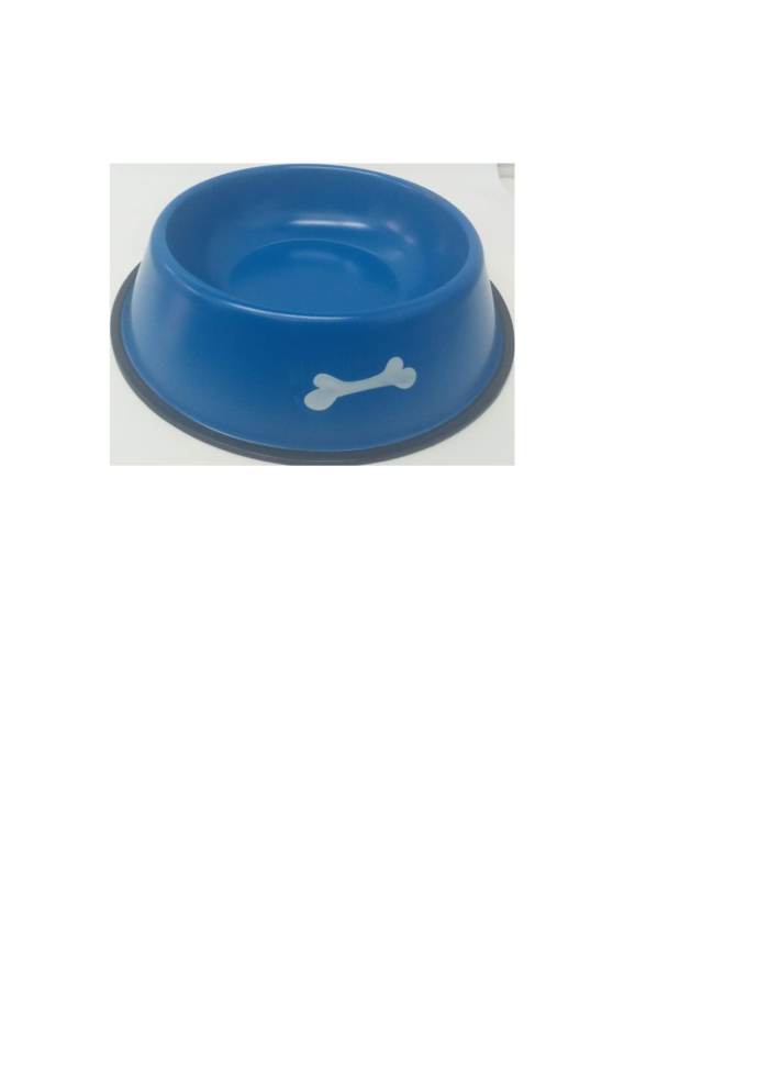 Comedouro Para Pets em Aço Com Base Antiderrapante GG