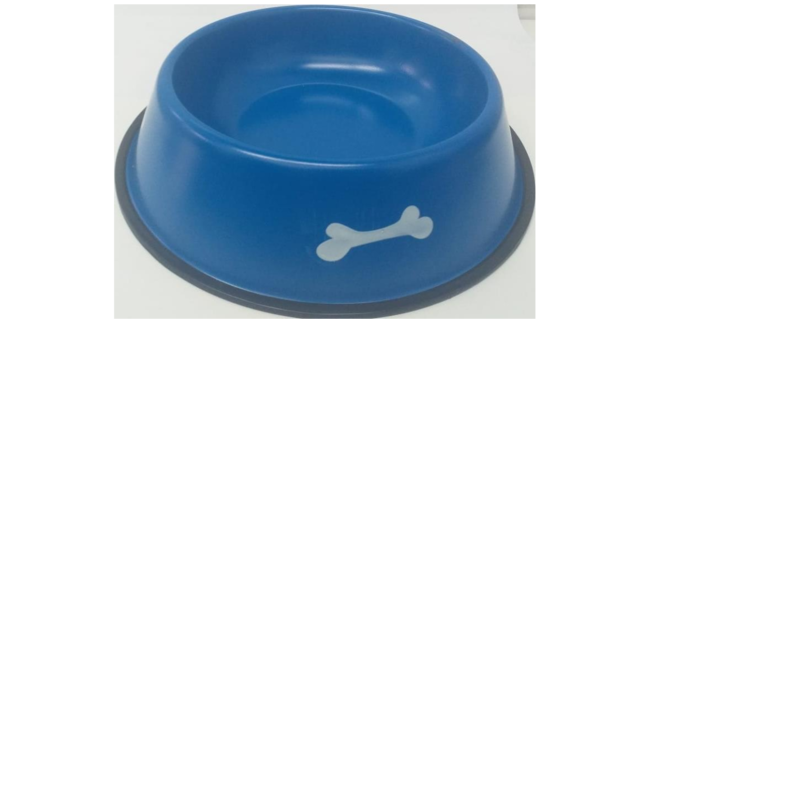 Comedouro Para Pets em Aço Com Base Antiderrapante GG