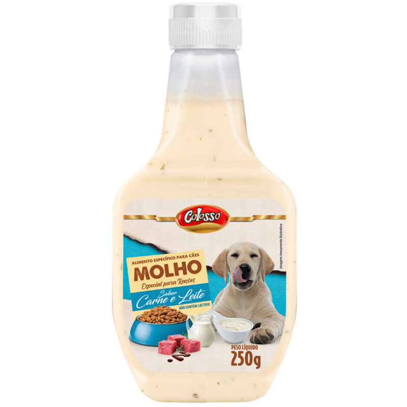 Molho Colosso Sabor Carne e Leite 250g