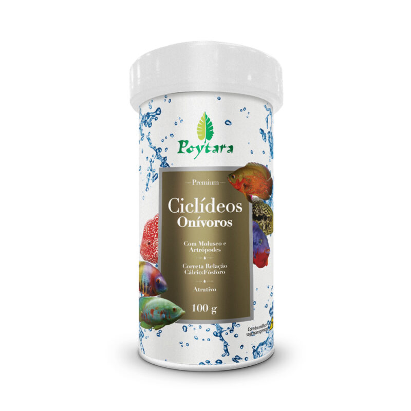 Ciclídeos Onívoros 100g