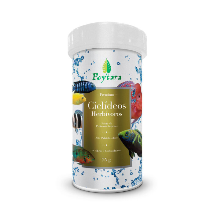 Ciclídeos Herbívoros 75g