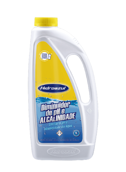 Diminuidor e pH e Alcalinidade Hidroazul 1lt
