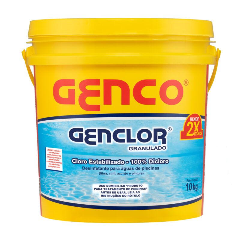Cloro Genco Granulado Estabilizado 100%