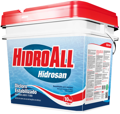 Cloro Granulado Fino Estabilizado Hidrosan 10kg