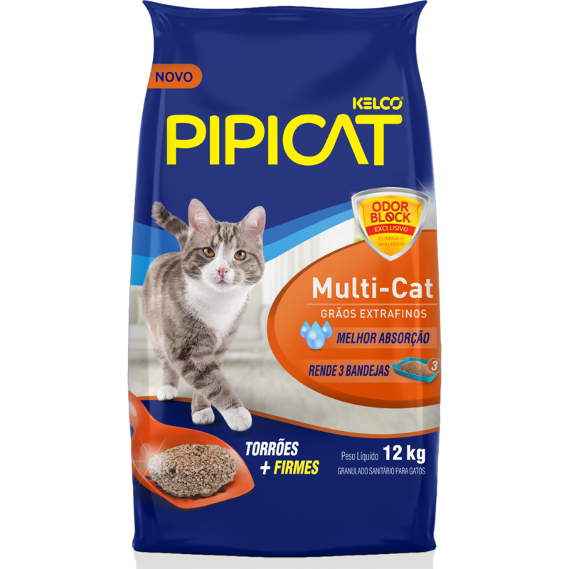 Areia Higiênica Multi-Cat