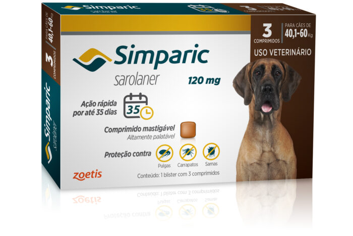 Simparic Contra Pulgas Carrapatos e Sarnas.