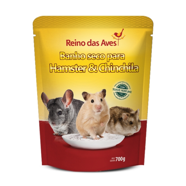 Banho Seco Hamster