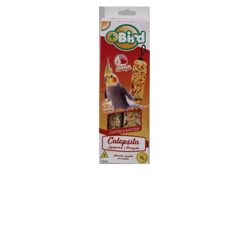 Alimento pássaro em bastão.