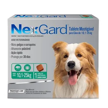 Nexgard de 10,1 a 25kg