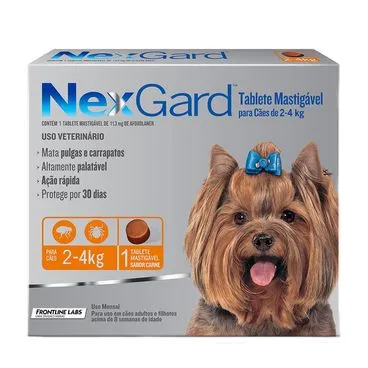 Nexgard de 2 a 4kg