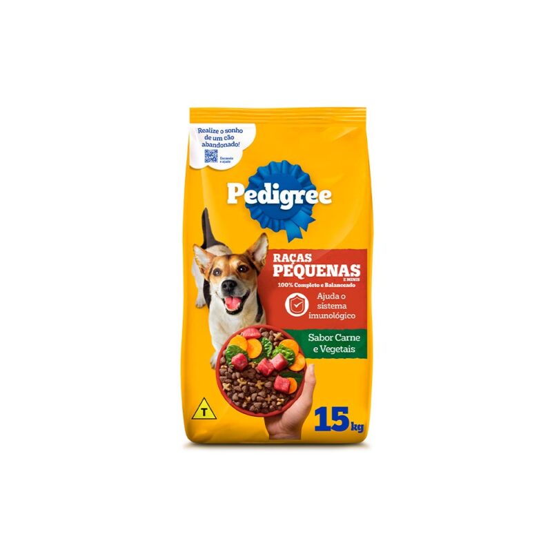 Pedigree Carnes e Vegetais.