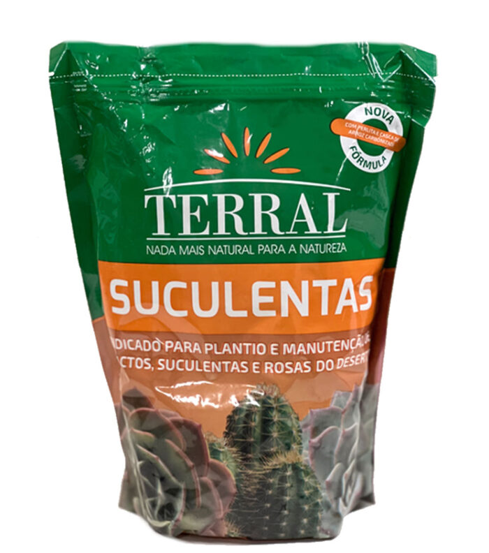 Substrato suculentas.