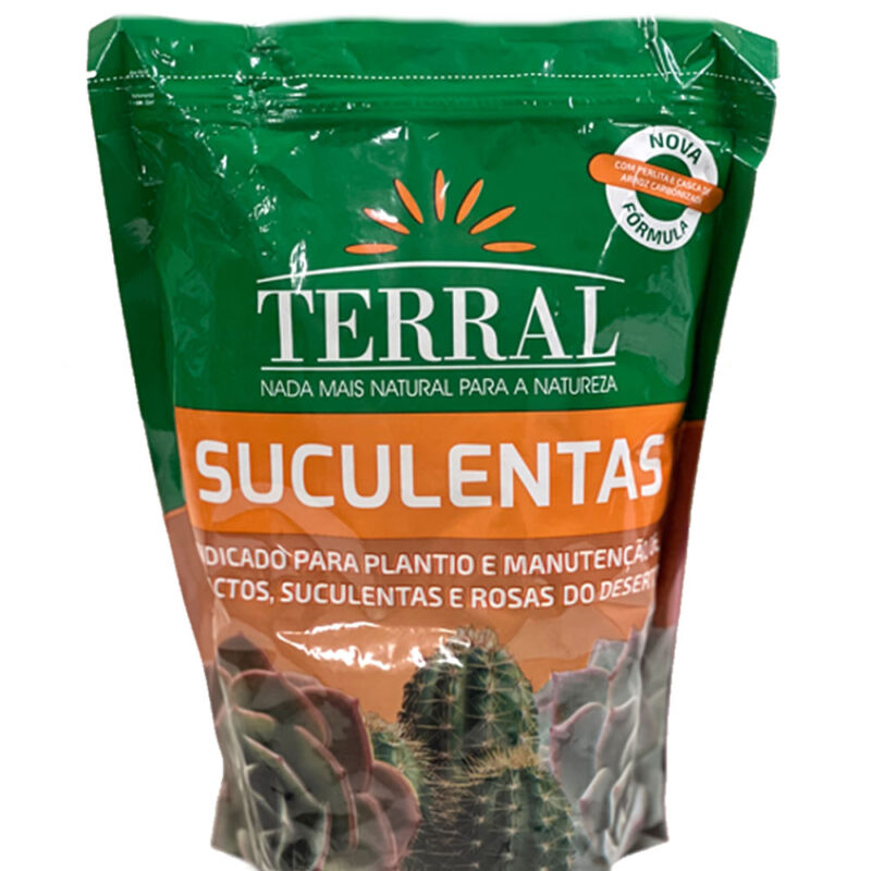 Substrato suculentas.