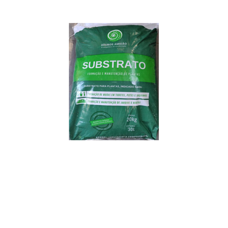 Substrato para plantas.
