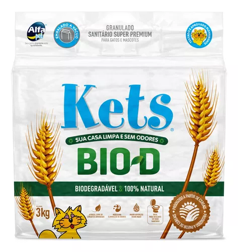 Granulado Biodegradável.