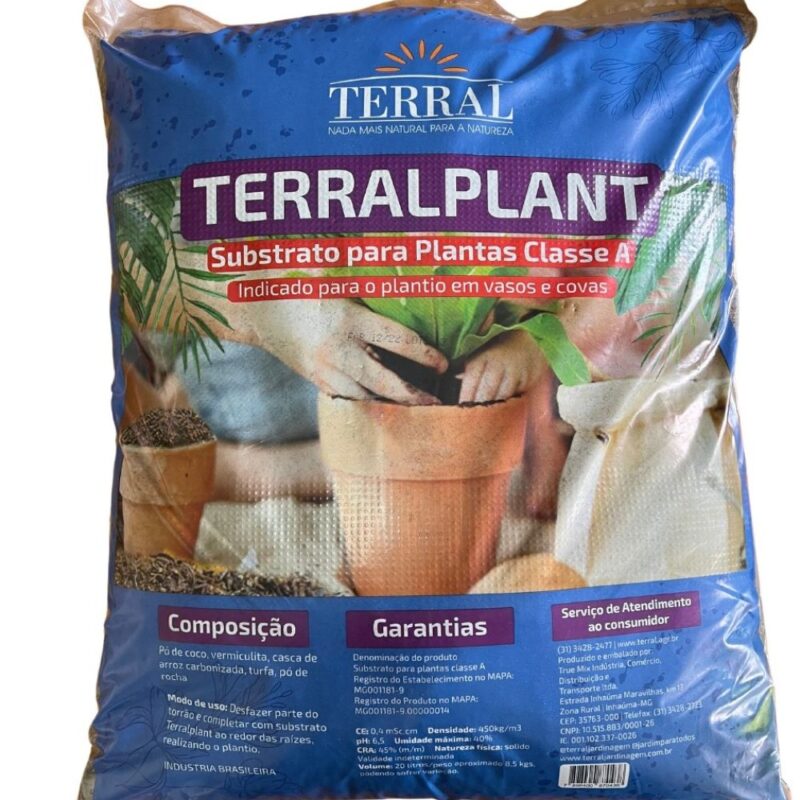 Substrato para plantas Classe A.