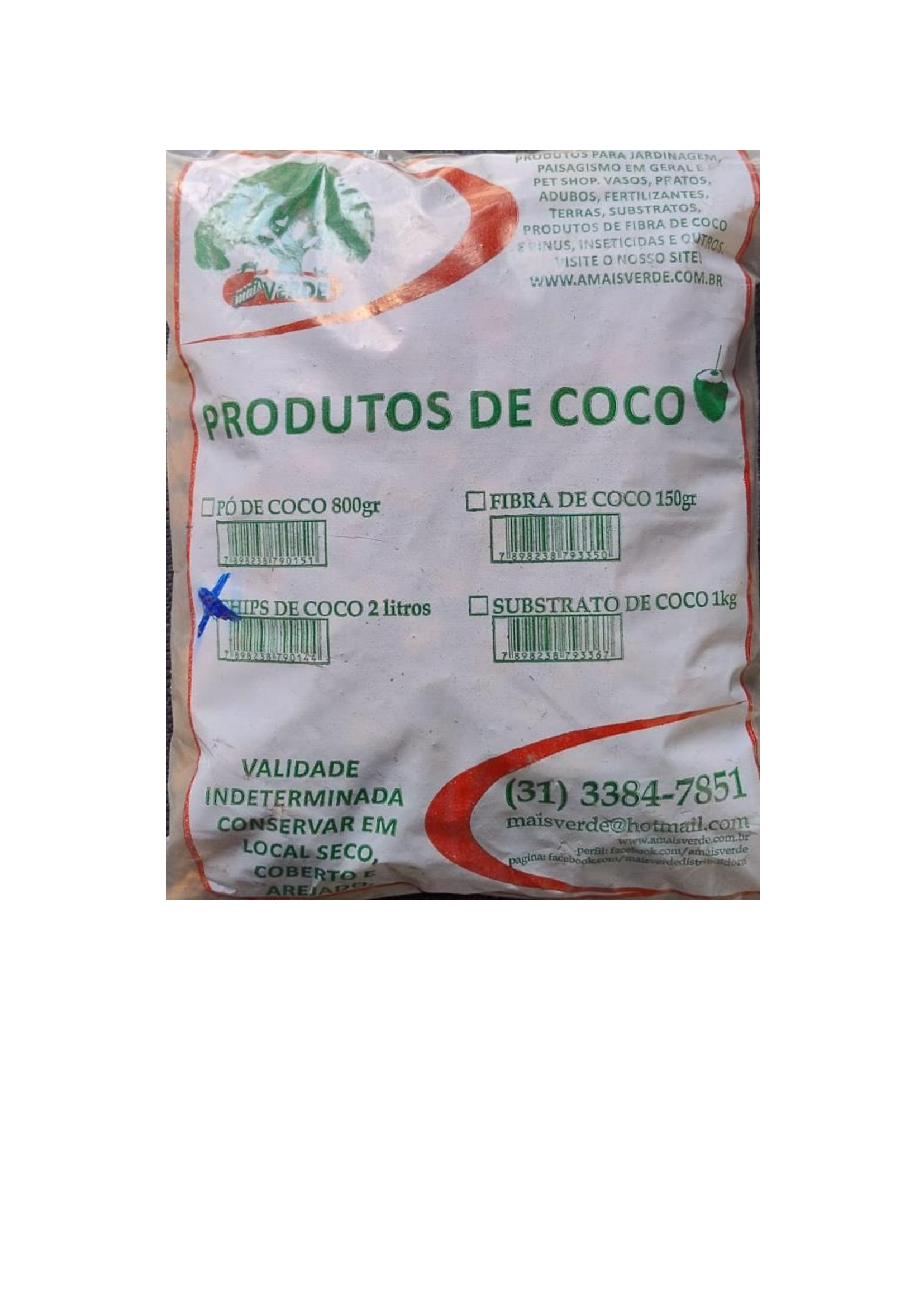 Chip de coco.