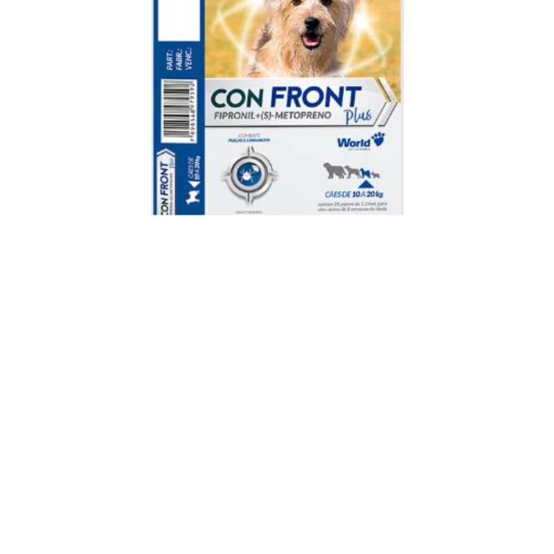 Antipulgas e carrapatos.