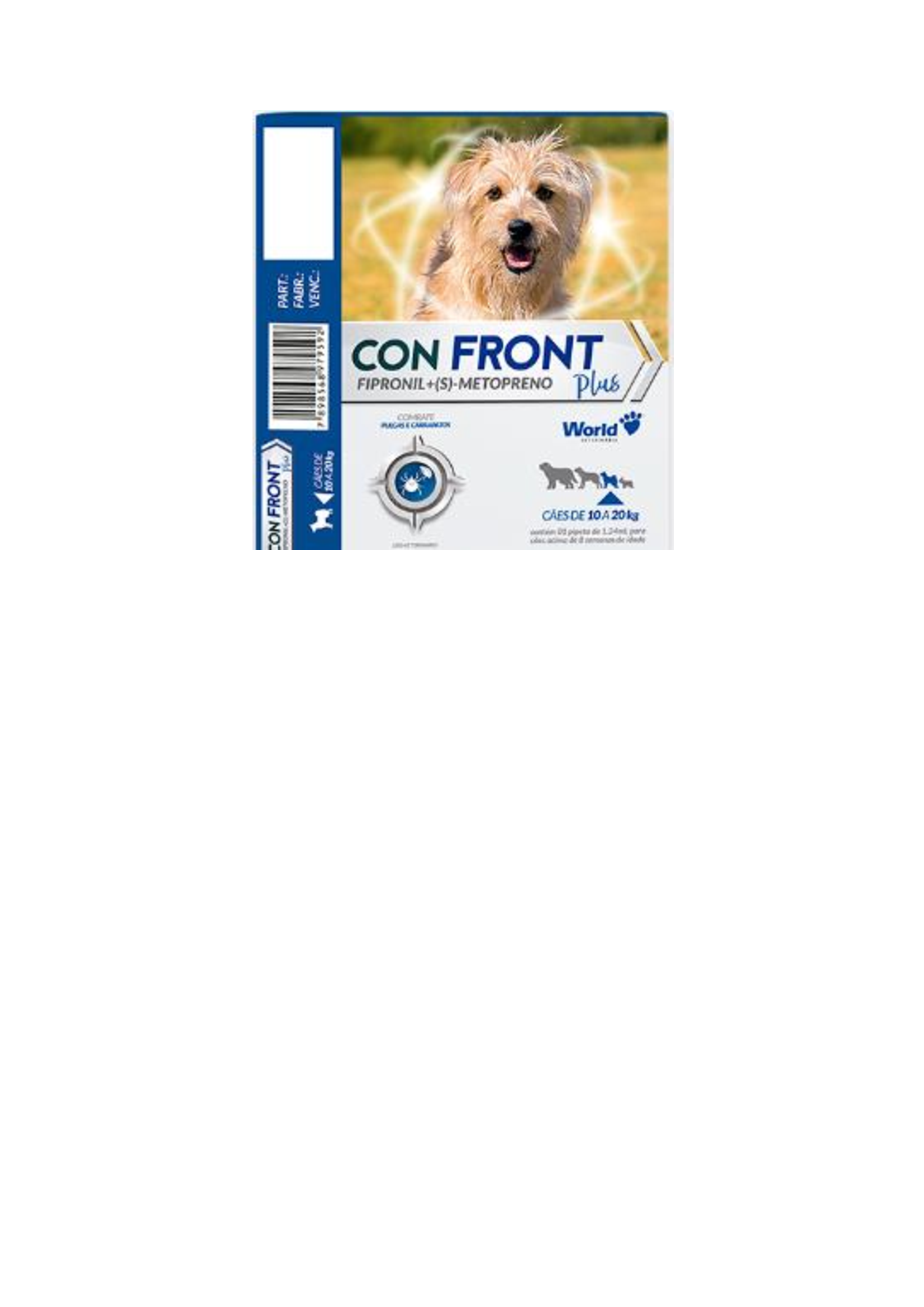 Antipulgas e carrapatos.