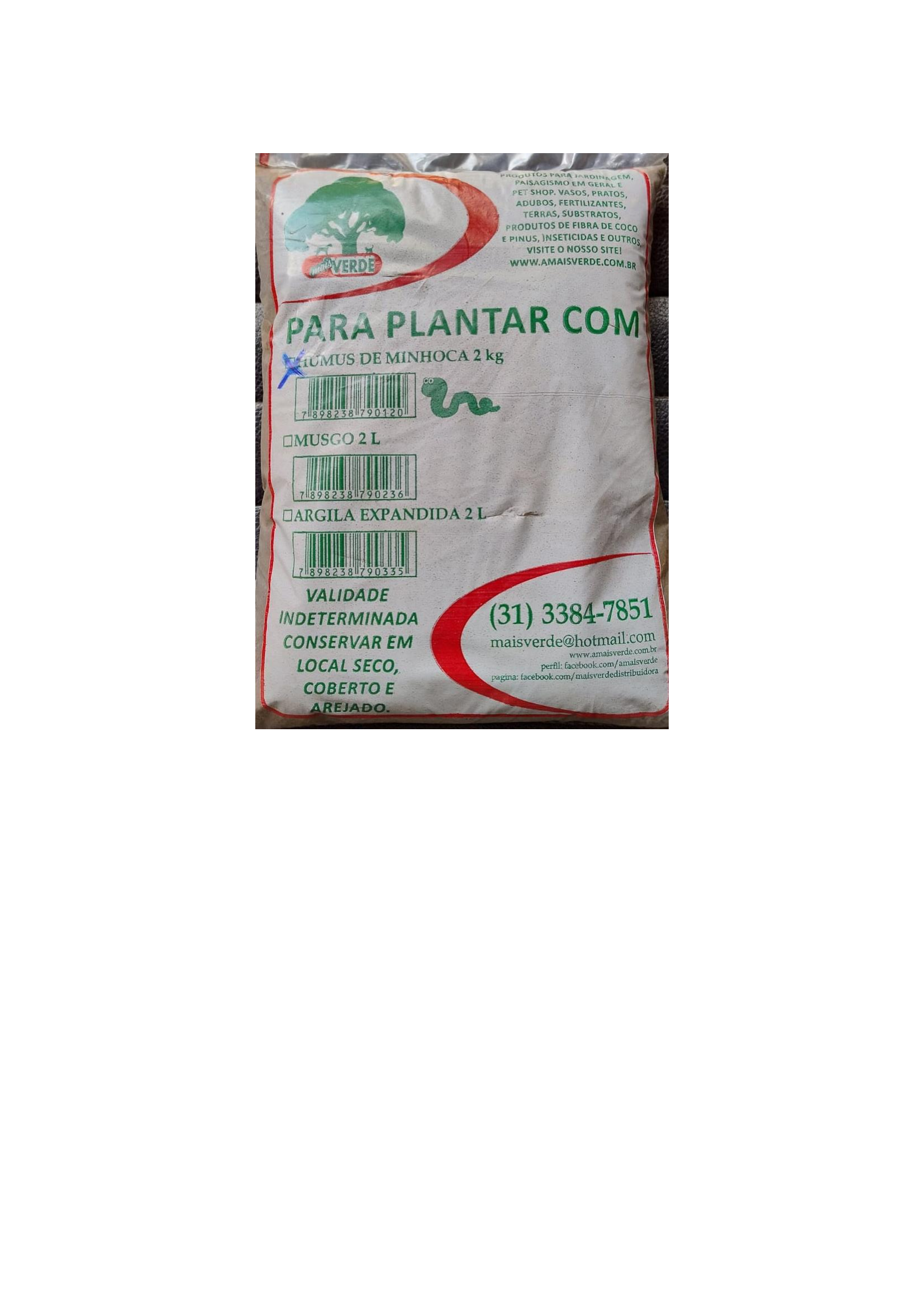 Fertilizante orgânico.