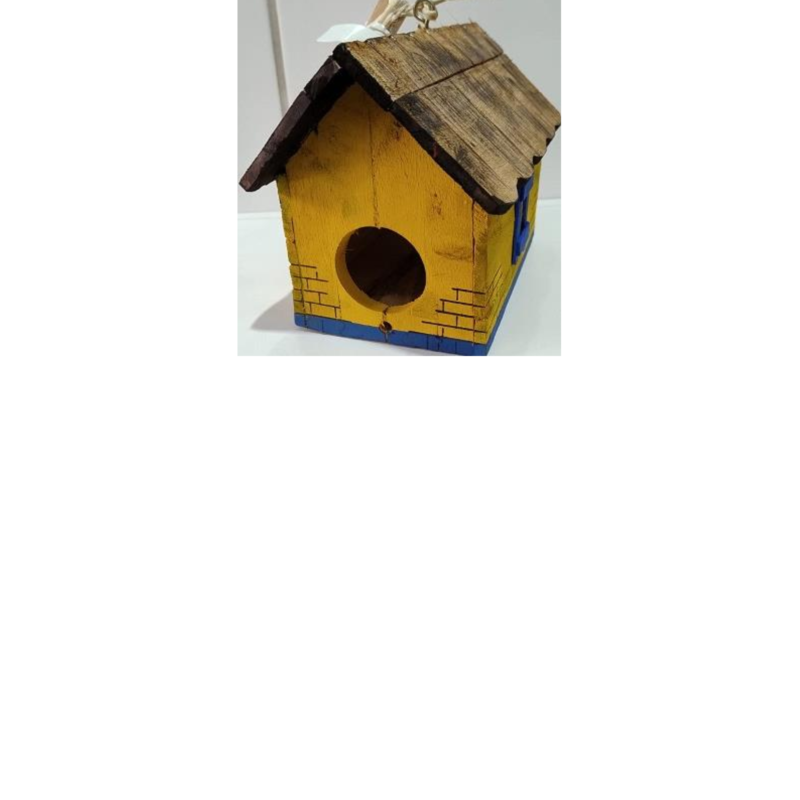 Casinha para pássaros.