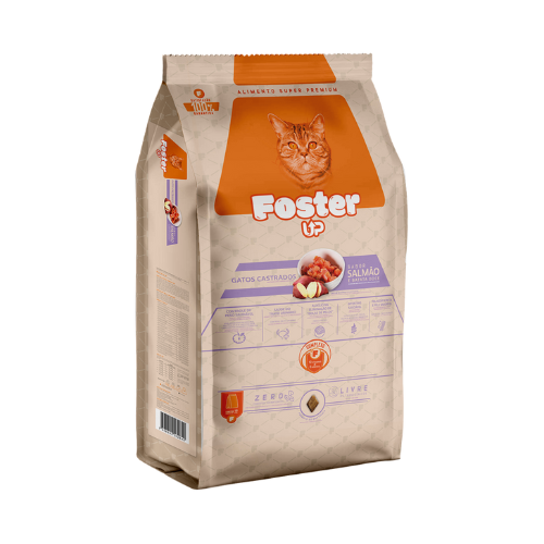 Castrados Salmão e Batata Doce.