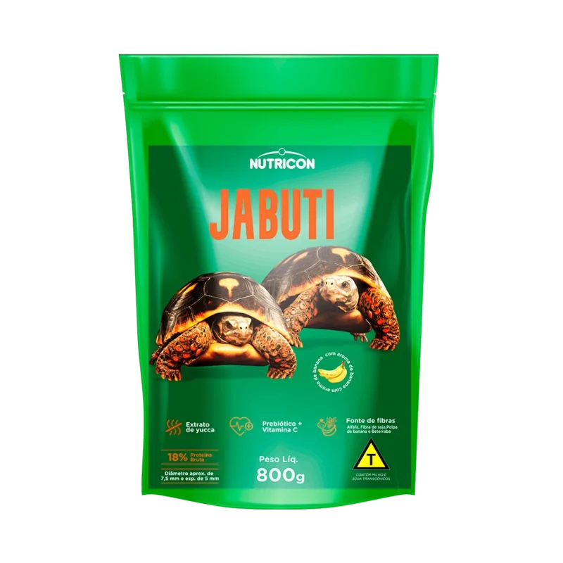 Ração Jabuti.