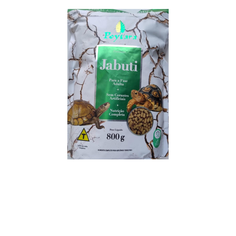 Ração para jabuti.
