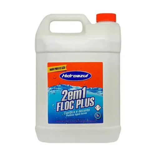 Floculante e decantador hidroazul 5litros